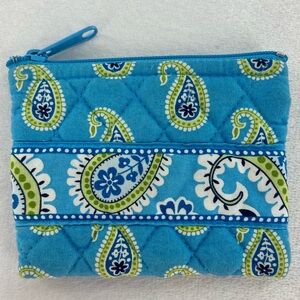 Vera Bradley Bermuda Blue Coin Purse